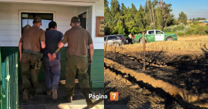 Detenidos por incendios en Ñuble