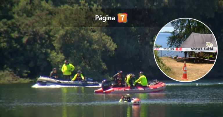 Sigue intensa búsqueda en embalse Coihueco: hombre y niño desaparecidos tras caer de moto de agua