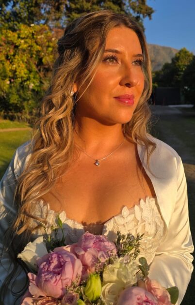 Esposa del meteorólogo Eduardo Sáez