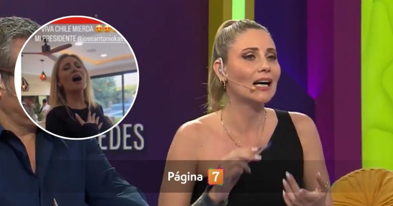Gissella Gallardo abordó polémica por video cantando himno nacional tras triunfo de Kast
