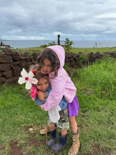 Hijos de Fernando Godoy y Ornella Dalbosco