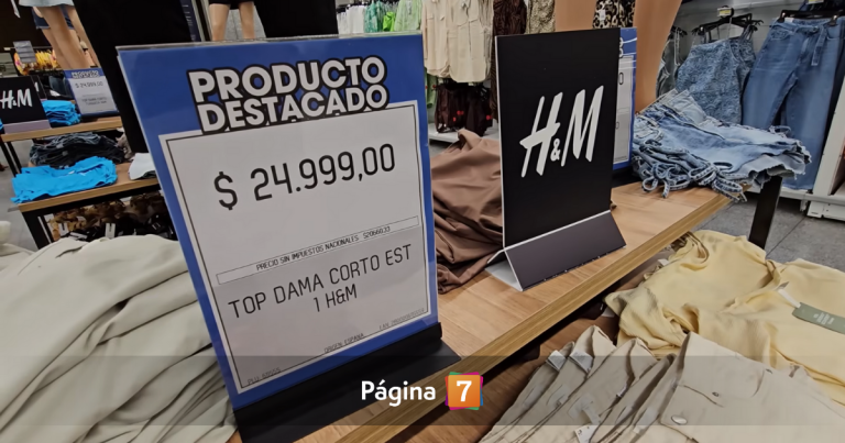 H&M debuta en Argentina de una manera peculiar: así se venden sus prendas en el país vecino