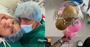 Ignacia Antonia y AK4:20 anuncian el nacimiento de su hija con tiernas fotos: "Bienvenida al mundo"