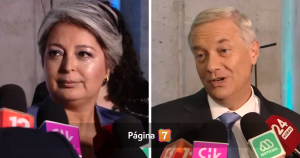 "Espero que se tranquilice": la reacción de Jara a irónico comentario de Kast a minutos del debate