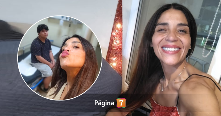 Kathy Orellana pasó el 25 de diciembre con su hijo en la urgencia pediátrica: 