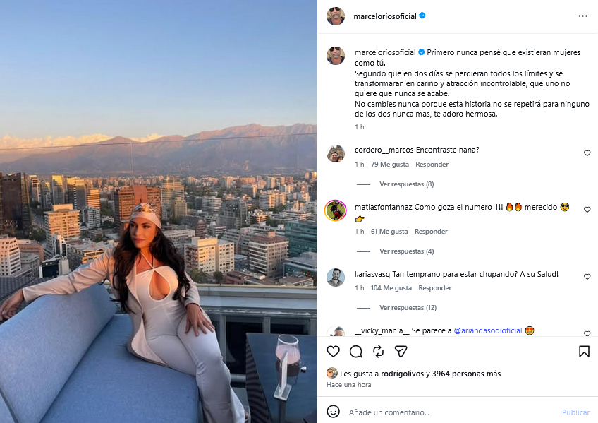 ¿Su nueva pareja? Marcelo Ríos sorprende al publicar fotografía con romántica dedicatoria