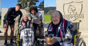 muere abuela alba, emblemática hincha de colo-colo