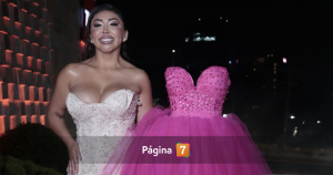 Naya Fácil entregó potente mensaje con look rupturista en alfombra roja: "Lo que soy"