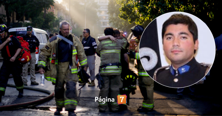 ¿Quién es Paul Valenzuela? Bombero murió mientras combatía incendio en cité de Santiago Centro