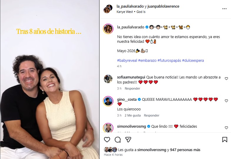 Durante la jornada de este miércoles, Paulina Alvarado sorprendió a sus seguidores con una tierna noticia.