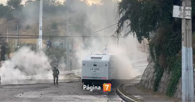 Desalojan toma en la Quebrada Las Zorras en Lo Barnechea en medio de incidentes