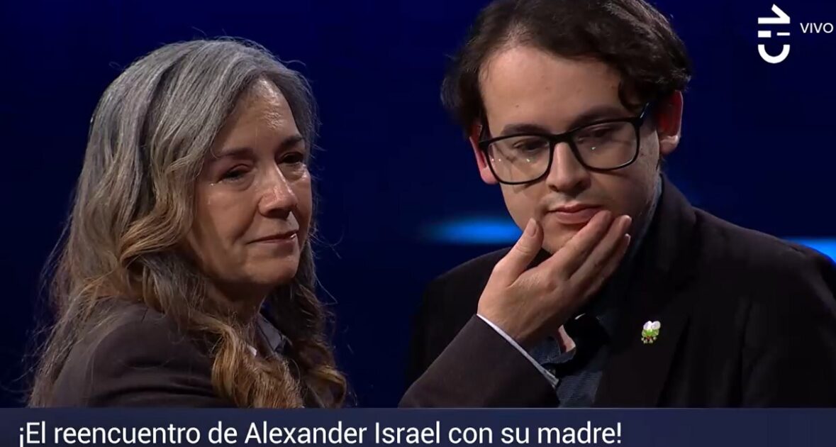 El reencuentro entre hijo de Mauricio Israel y su madre en Primer Plano