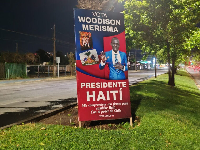 Haitiano radicado en Chillán se postula para Presidente: mucha fuerza para cambiar mi país