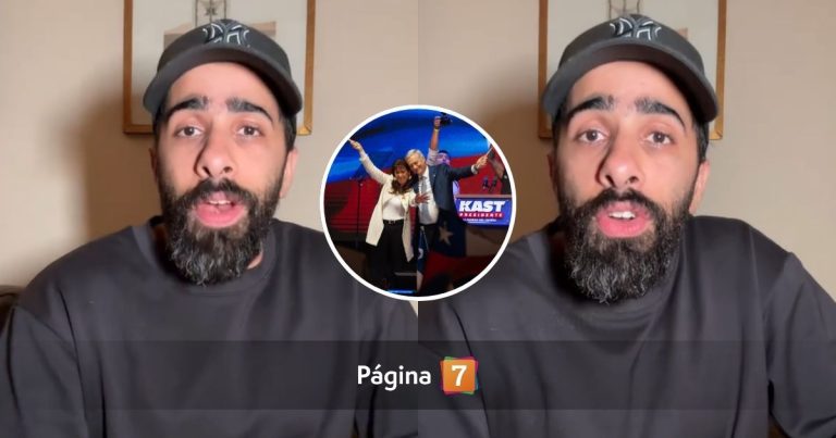 Venezolano que vive en Chile sacó ronchas tras dura crítica a votantes de Kast: “Para ti, flojo cu…”
