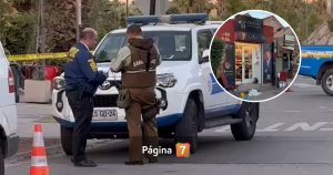 Caos en Quilicura: violento asalto a perfumería termina en tiroteo y con dos personas heridas a bala