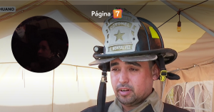 Encuentran a madre de mellizas que Bomberos rescataron durante incendios en Penco: está internada