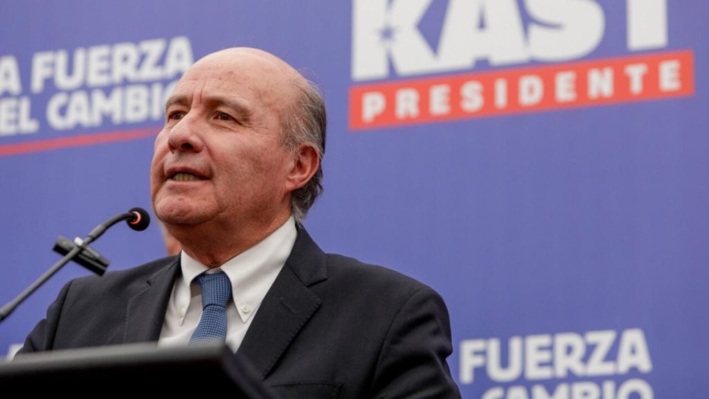 Jorge Quiroz, futuro ministro de Kast