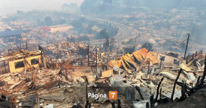 Lirquén tras incendios forestales