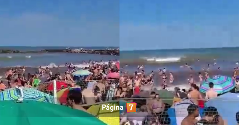 Meteotsunami en Argentina: ola gigante dejó un muerto y 35 personas heridas en Santa Clara del Mar