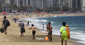 Por presencia de fragata portuguesa Seremi de Salud prohíbe el baño en tres playas de Chile