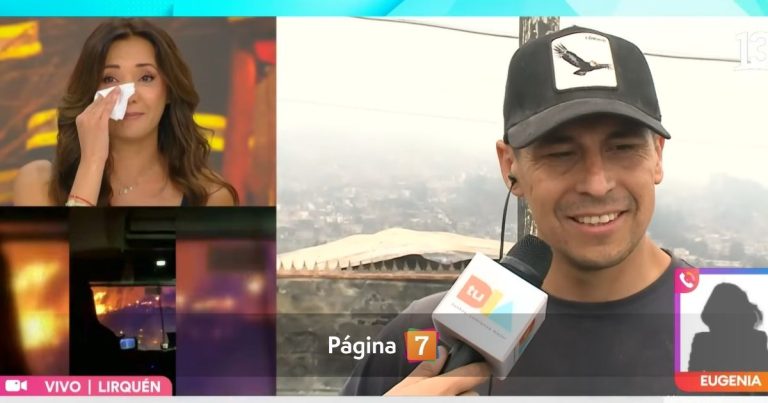 La historia de afectado por incendios que hizo llorar a Priscilla Vargas en Tu Día: 