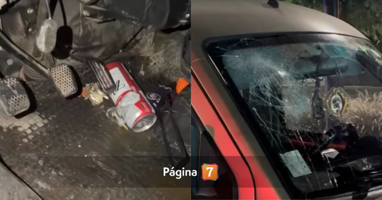 Bebé de tres días sufrió lesiones tras choque en Recoleta: conductor ebrio intentó huir