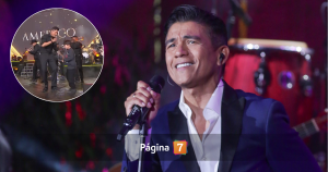 Américo y la tierna aparición de su hijo en show en Olmué: 