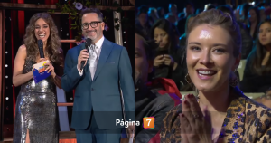 María Luisa Godoy bromeó a Carla Jara sobre Diego Urrutia en Festival de Olmué: 