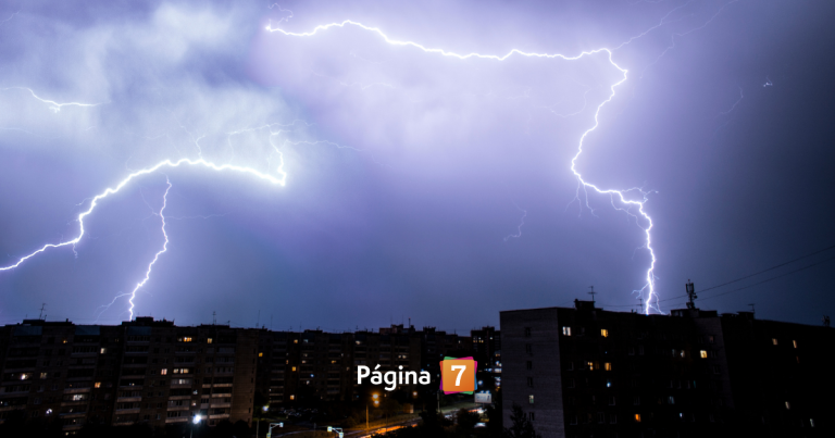 DMC emite alerta por posibles tormentas eléctricas: estas son las 9 regiones afectadas