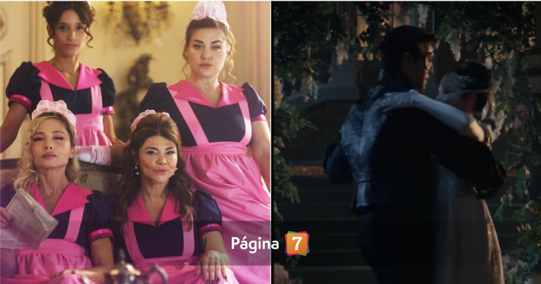 Vuelven las “profesionales del servicio”: elenco de Brujas sorprende en promoción de Birdgerton