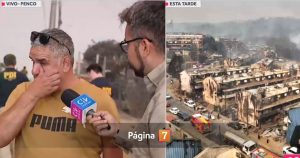 El estremecedor relato de familiar de víctima en incendio en Penco: "Había vuelto a ayudar a un niño"