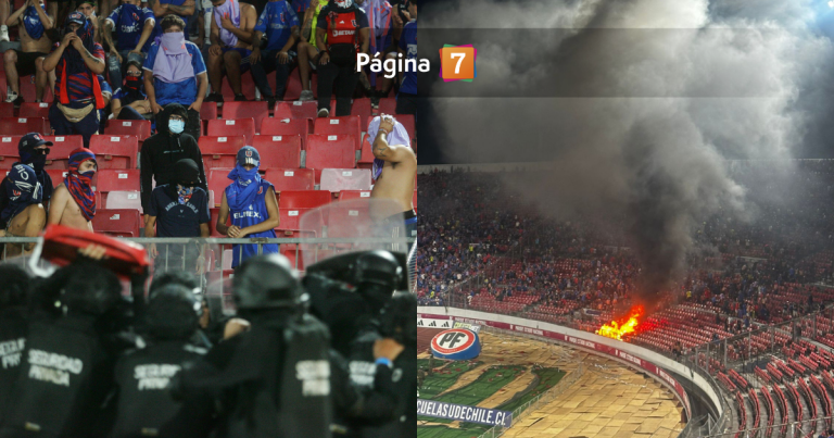Fútbol chileno volvió con incidentes: detuvieron partido entre U de Chile y Audax Italiano