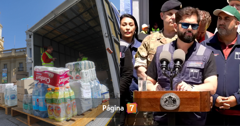 Gobierno anunció centro de acopio regional y ayudas para afectados por incendios en Bío Bío