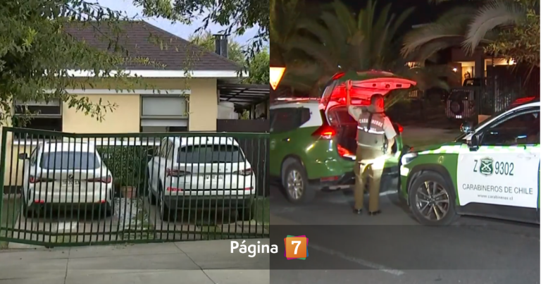 Dueño de casa se encuentra en riesgo vital tras ser baleado frente a sus hijos en Peñalolén