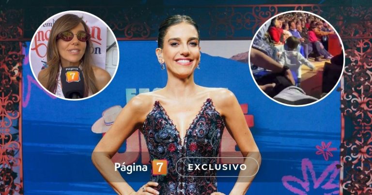 Hijo de Mari Godoy se robó las miradas en show de Myriam Hernández en Olmué: animadora se emocionó