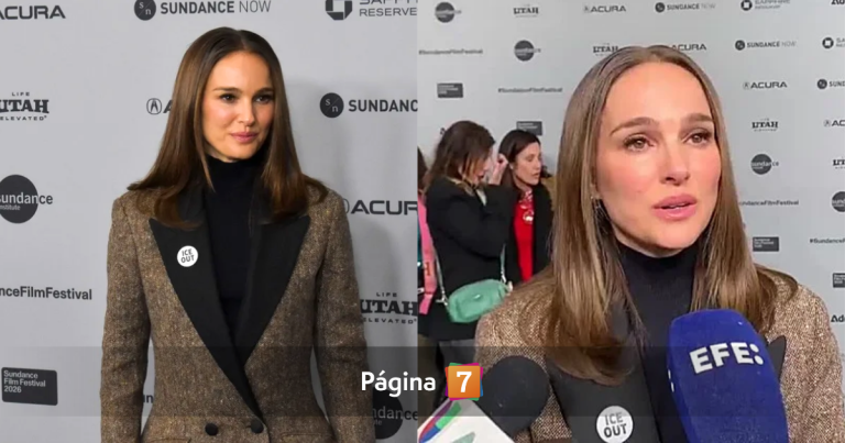 En medio del Festival de Sundance: Natalie Portman arremetió contra el ICE tras muerte de civil