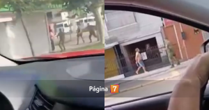 Carabineros redujo a hombre que portaba arma blanca