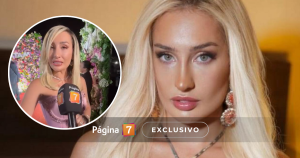 ¿Casi se cae? Fran Maira conquistó con vestido que complicó su paso por las escaleras en la Gala