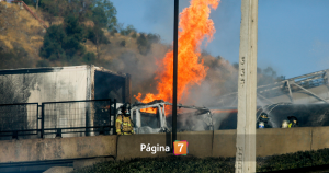 Confirman muerte de conductor de camión que explotó en Renca investigan responsabilidad en el hecho