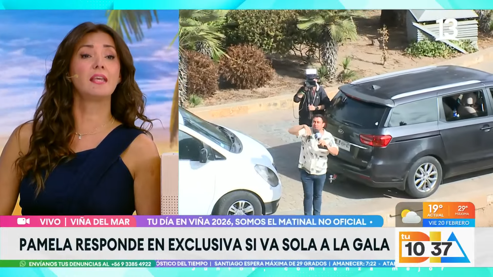 El descargo de Neme tras ser ignorado por Pamela Díaz: quiso hacerle íntima pregunta