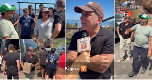 Luis Jara llegó a Penco con dos casas para damnificados: "Esta es una zona muy importante para mí"