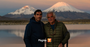 “Aguas mágicas” en la Patagonia: el video de Pedro y su padre Astorga que causó furor en RRSS