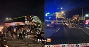 Confirman las identidades de las dos personas fallecidas en trágico accidente de bus en Ruta 5 Sur