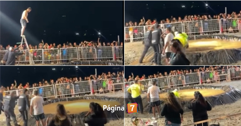 Participante sufrió dura caída en prueba de “guatazos” en Mejillones: habría quedado inconsciente