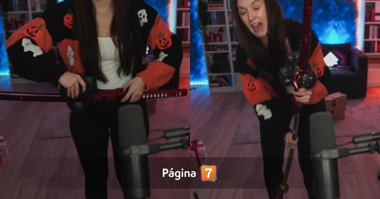 Streamer se cortó la mano tras manipular una katana en vivo frente a miles de personas