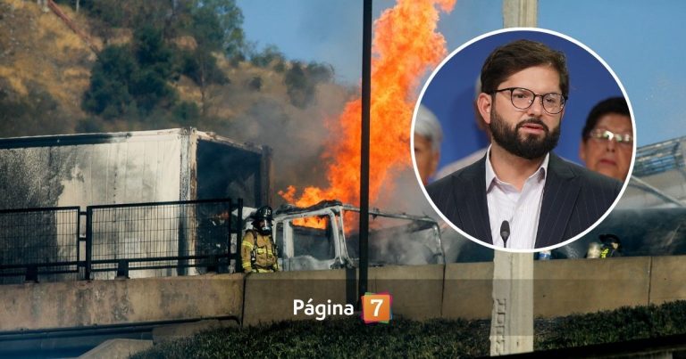Presidente Boric confirmó que víctimas fatales ascendieron a cuatro por explosión de camión en Renca
