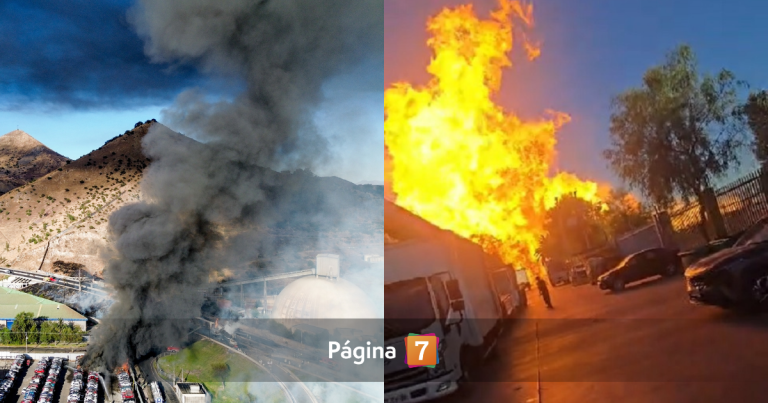Explosión en Renca se habría originado por accidente de tránsito de camión que transportaba gas