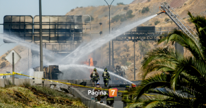 Chofer en accidente de Renca