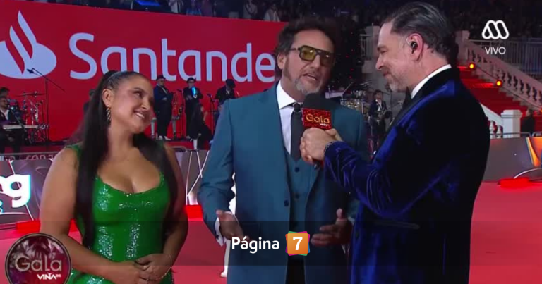 Daniel Fuenzalida rindió homenaje a Negro Piñera y Andrés Caniulef en su paso por Gala de Viña 2026