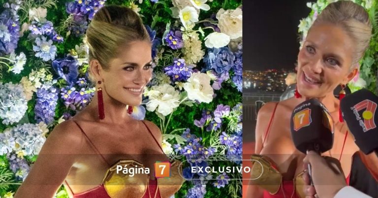 Kenita Larraín cautivó en la Gala de Viña con elección de vestido: 